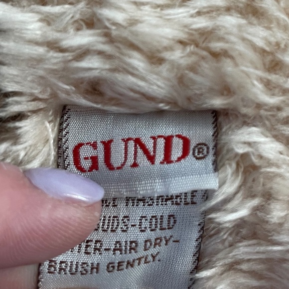 Gund Avon Exclusive Make a Promise Puppy Plush Shaggy Dog Tan 17" Stuffed Animal - Picture 9 of 12